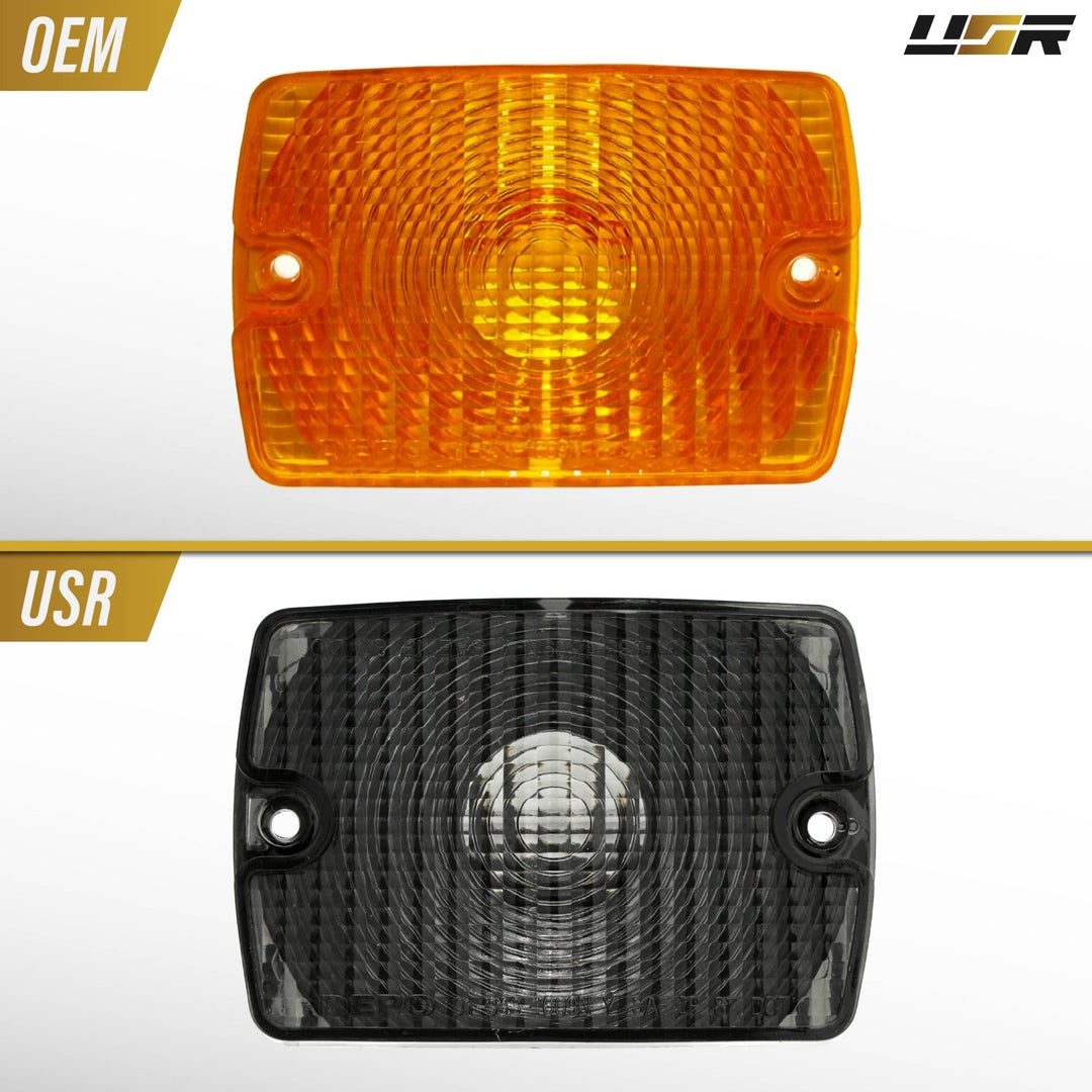 1994 1995 Jeep Wrangler YJ Clear or Smoke Bumper Signal Lights
#lens-color_smoke-lens