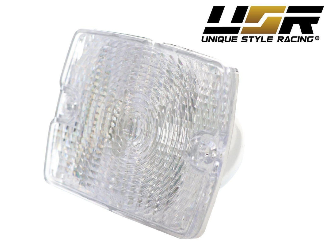 1994 - 1995 Jeep Wrangler YJ Clear or Smoke Bumper Signal Lights + Side Marker Lights