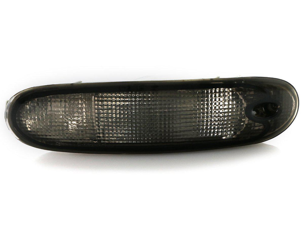 1992 - 1995 Mazda MX3 MX3 Smoke Front Bumper Turn Signal Light Pair