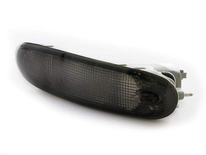 1992 - 1995 Mazda MX3 MX3 Smoke Front Bumper Turn Signal Light Pair