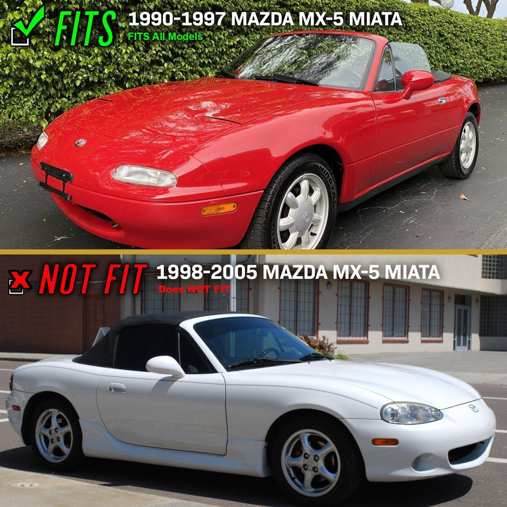 1990 - 1997 Mazda MK.I MX5 Miata Crystal Clear or Smoke Lens Front Bumper Turn Signal Lights