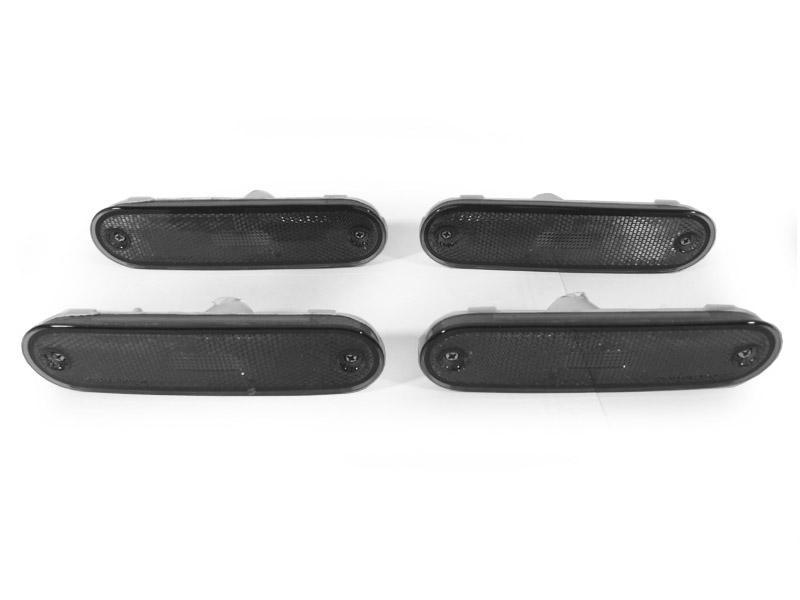1998 - 2005 Mazda Miata MX5 Clear or Smoke Lens Front + Rear Bumper Side Marker Lights