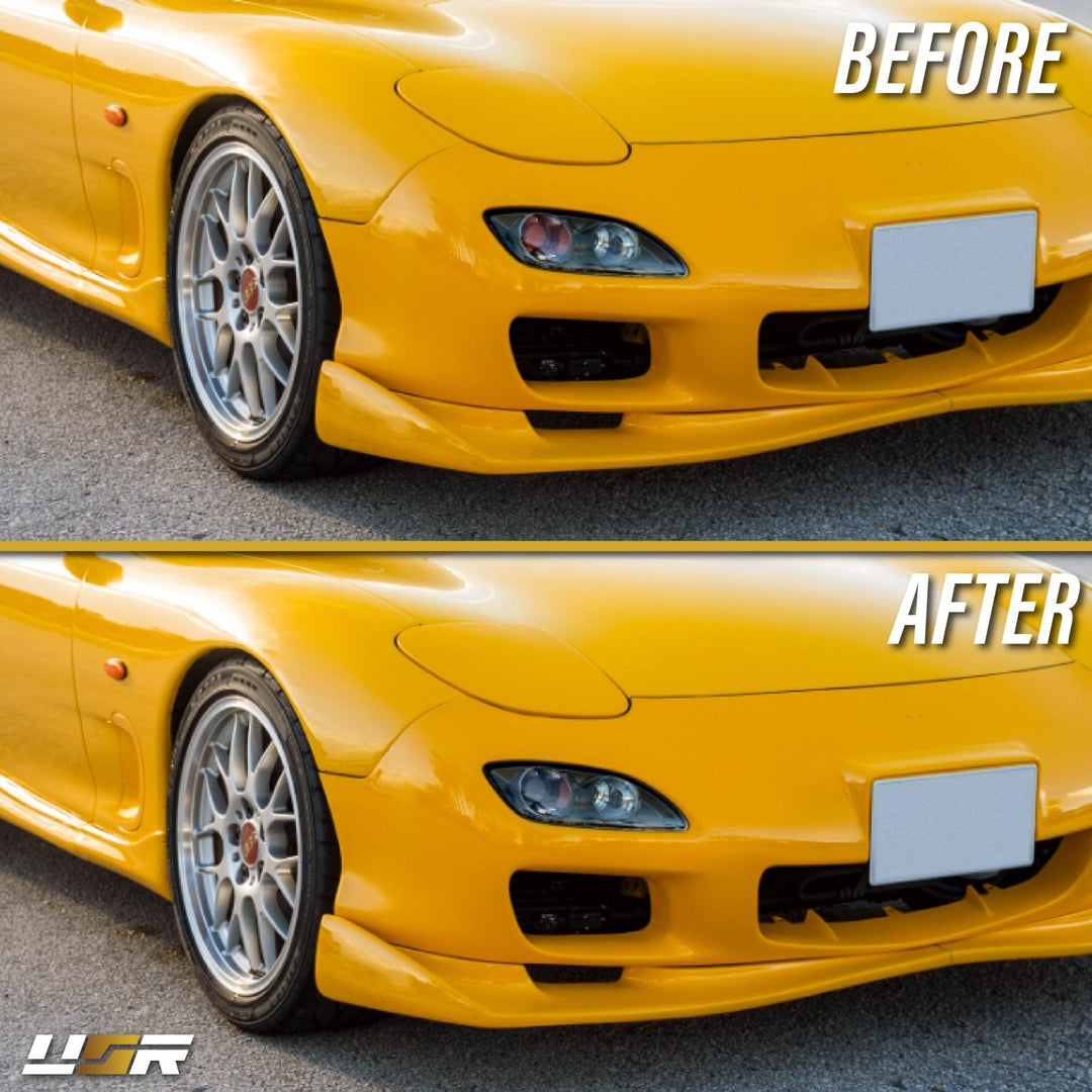 1999+ Mazda RX7 RX7 FD3S Kouki JDM Spec Black Housing All Clear Lens Front Bumper Turn Signal Lights