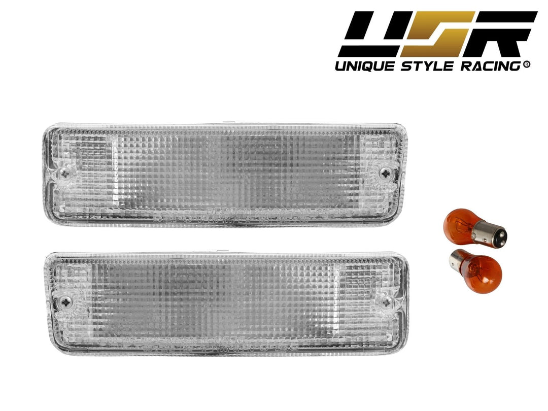 1989 - 1990 Nissan 240SX S13 / 1990 - 1992 Stanza Clear Bumper Signal Light