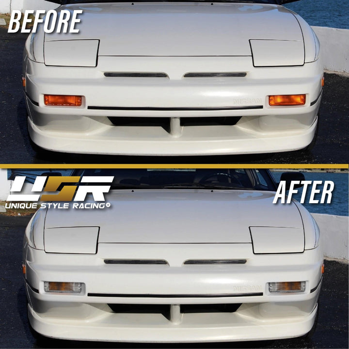1989 - 1990 Nissan 240SX S13 / 1990 - 1992 Stanza Clear Bumper Signal Light