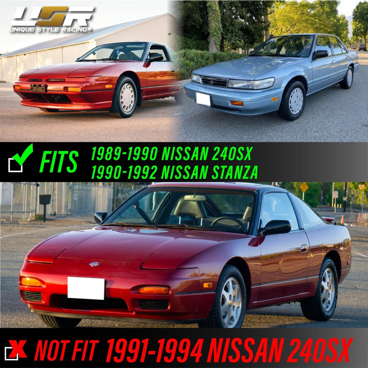 1989 - 1990 Nissan 240SX S13 / 1990 - 1992 Stanza Clear Bumper Signal Light