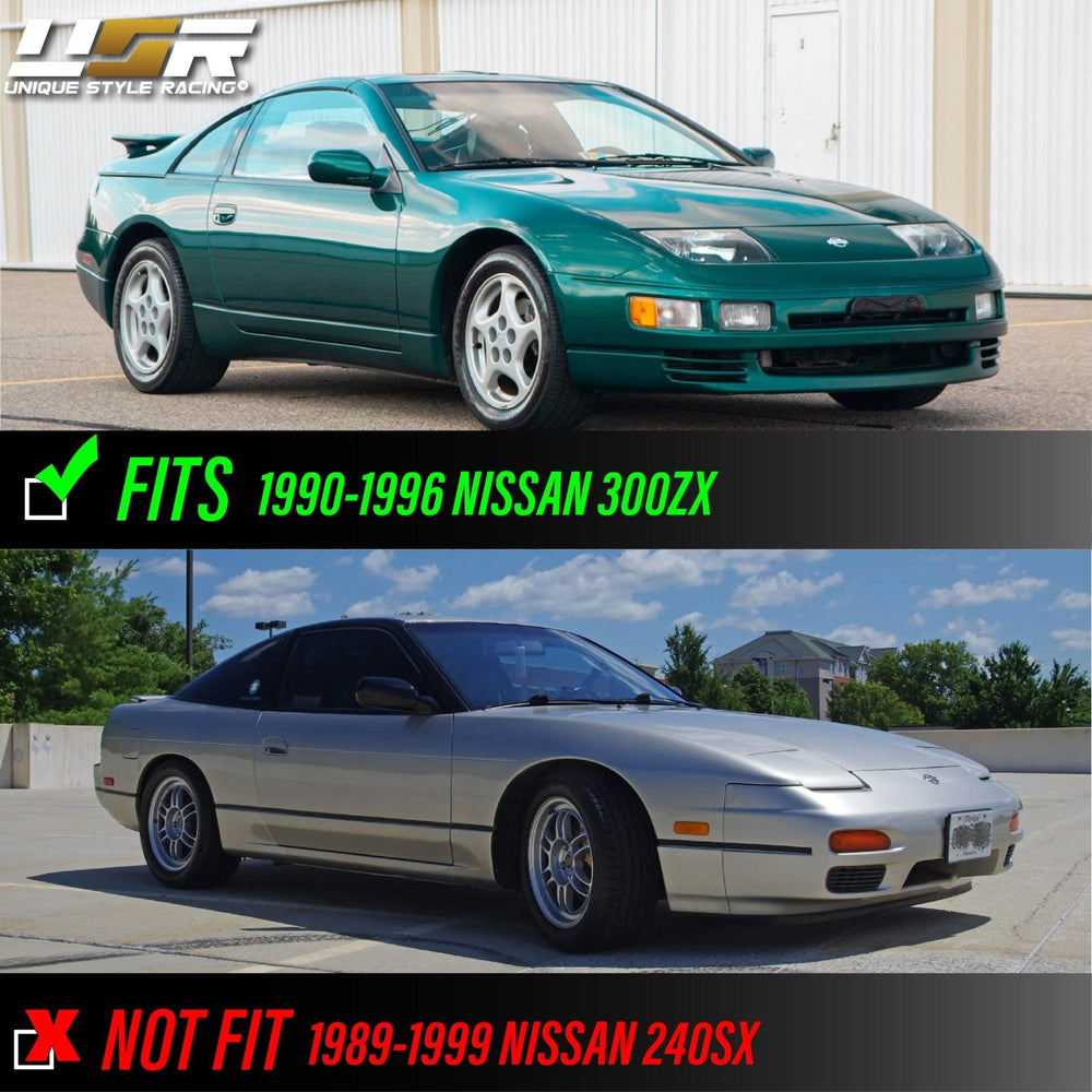 1990 - 1996 Nissan 300ZX Z32 Front Crystal Clear or Smoke Bumper Signal Lights