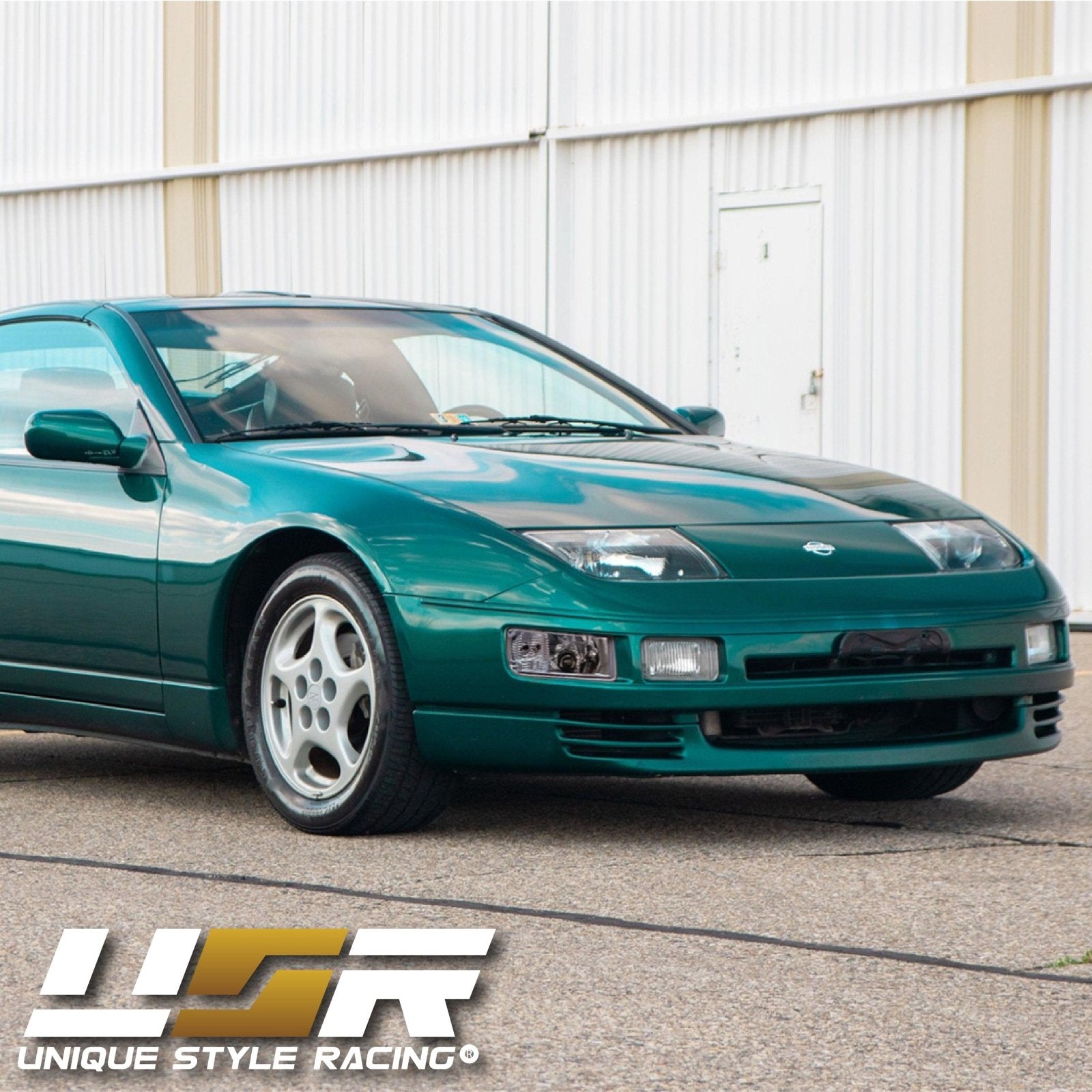 白角 1990-1996 Nissan 300ZX Z32 Front Crystal Clear or Smoke