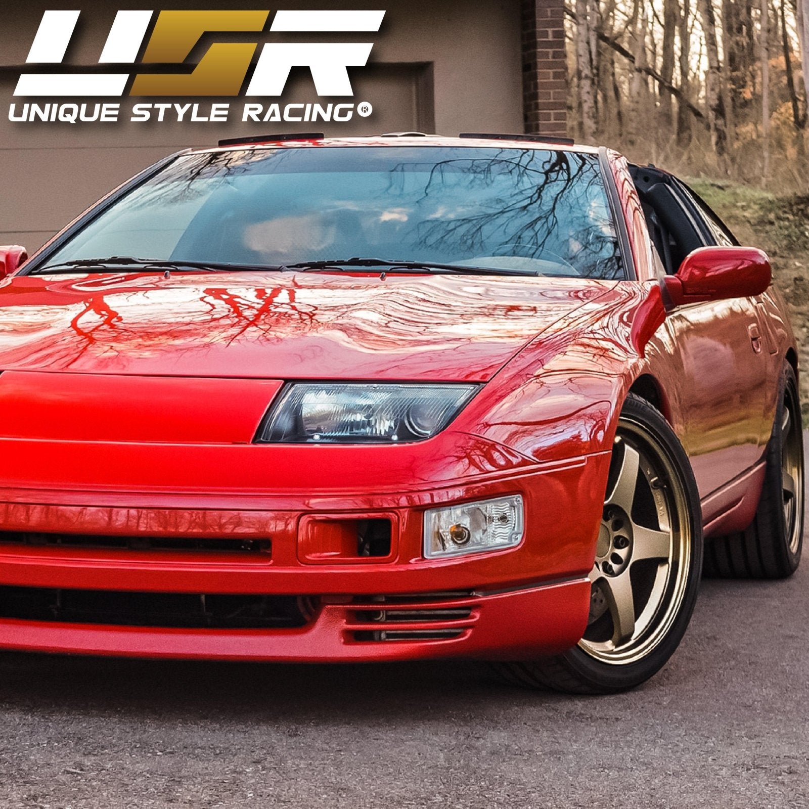 1990-1996 Nissan 300ZX Z32 Front Crystal Clear or Smoke Bumper