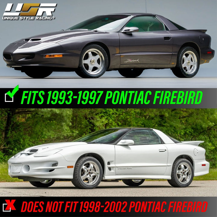 1993 - 1997 Pontiac Firebird Trans AM LS1 All Smoke Front Bumper Signal Lights