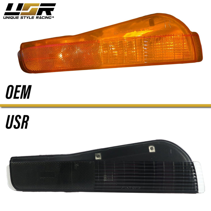 1993 - 1997 Pontiac Firebird Trans AM LS1 All Smoke Front Bumper Signal Lights