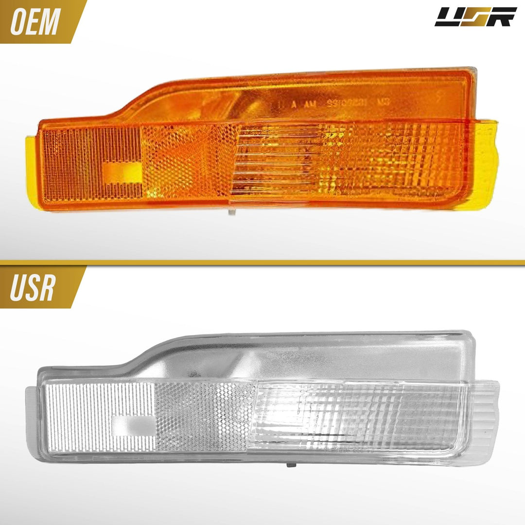 1995-1999 Pontiac Sunfire 2D Coupe All Clear Lens Bumper Lights