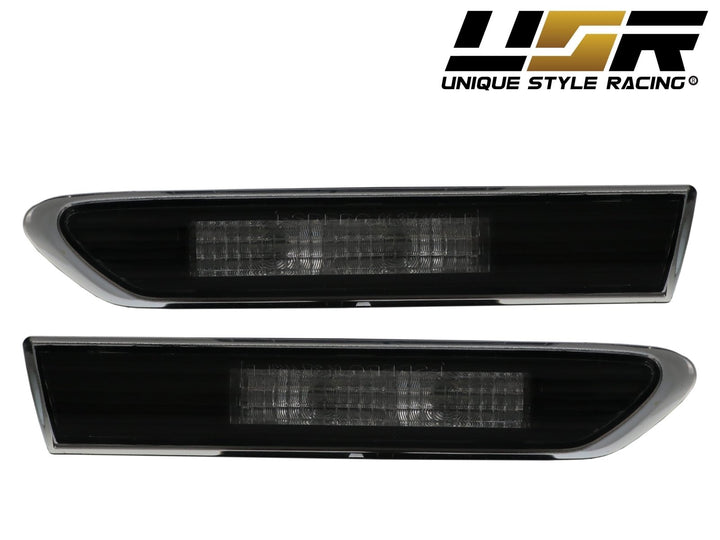 2004 - 2008 Acura TL Smoke 4 Pieces Switchback LED Side Marker Lights For Base OR Type S Models