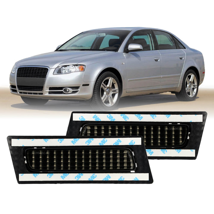 2006 2007 2008 Audi A4 / S4 B7 Clear or Smoke Lens Front Bumper Reflector
#lens-color_smoke-lens