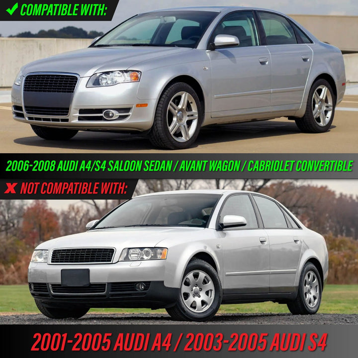 2006 2007 2008 Audi A4 / S4 B7 Clear or Smoke Lens Front Bumper Reflector
#lens-color_smoke-lens