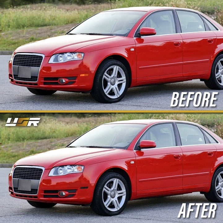 2006 2007 2008 Audi A4 / S4 B7 Clear or Smoke Lens Front Bumper Reflector
#lens-color_smoke-lens