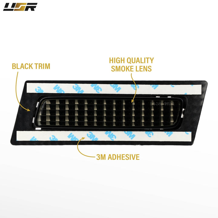 2006 2007 2008 Audi A4 / S4 B7 Clear or Smoke Lens Front Bumper Reflector
#lens-color_smoke-lens
