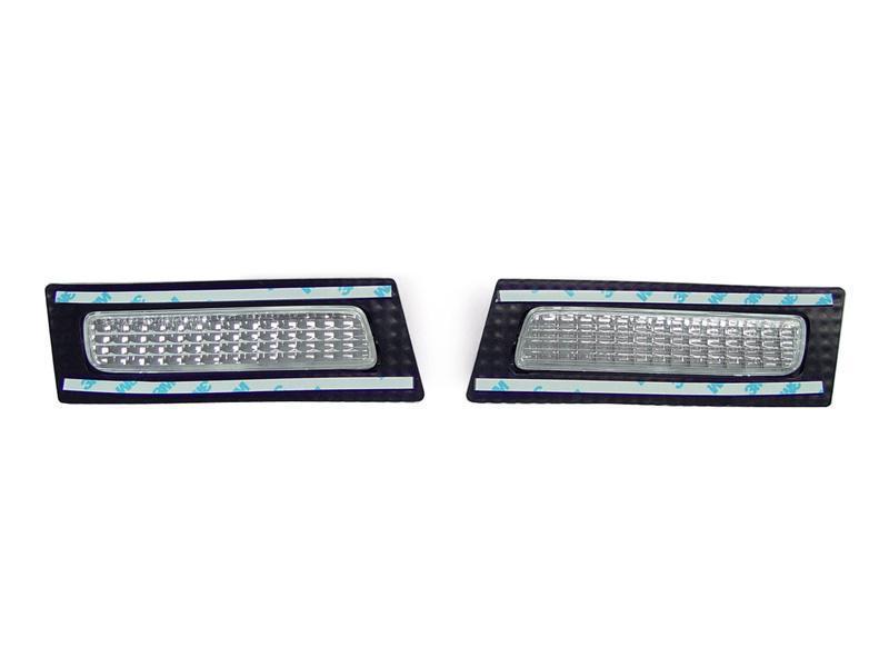 2006 - 2008 Audi A4 / S4 B7 Clear or Smoke Lens Front Bumper Reflector