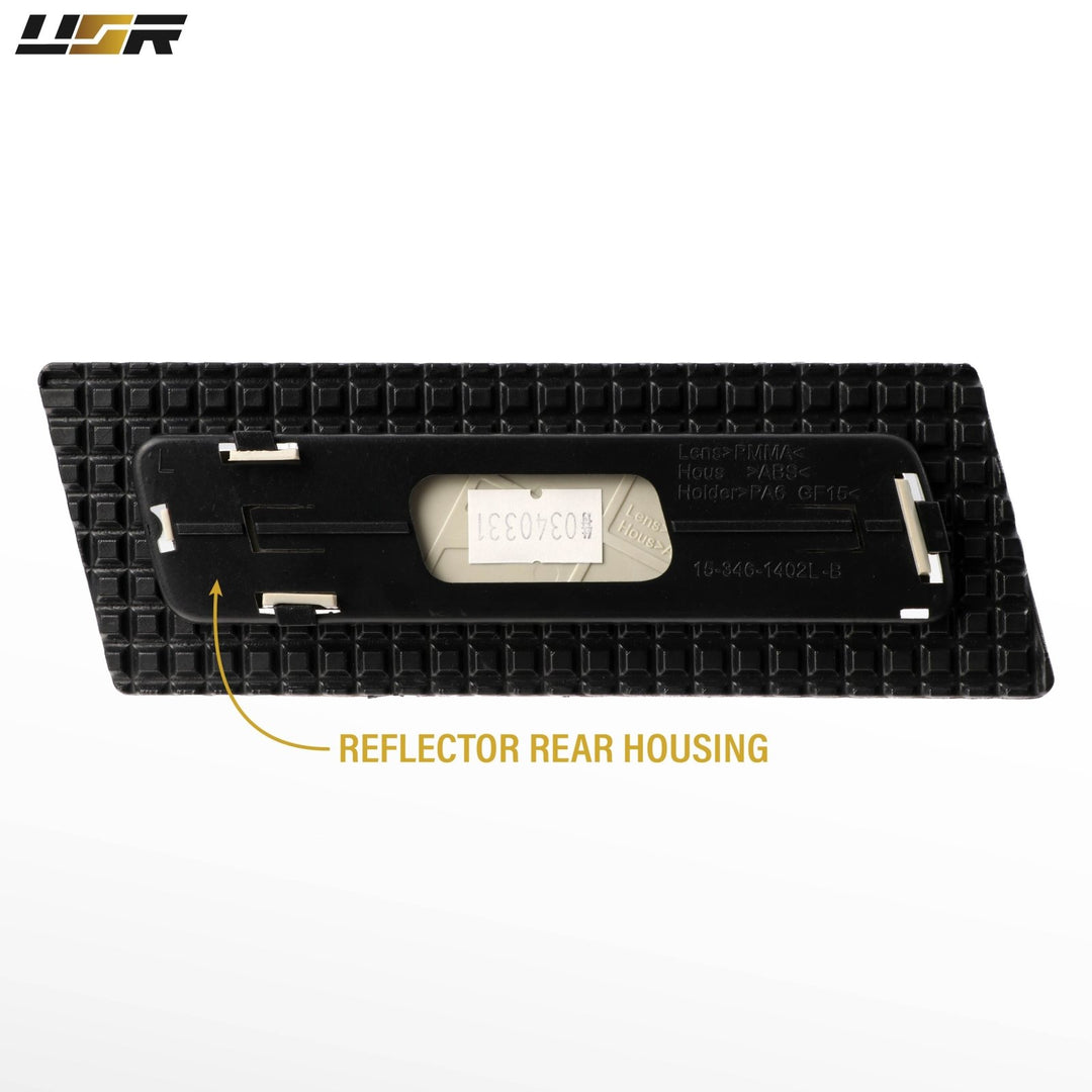 2006 - 2008 Audi A4 / S4 B7 Clear or Smoke Lens Front Bumper Reflector