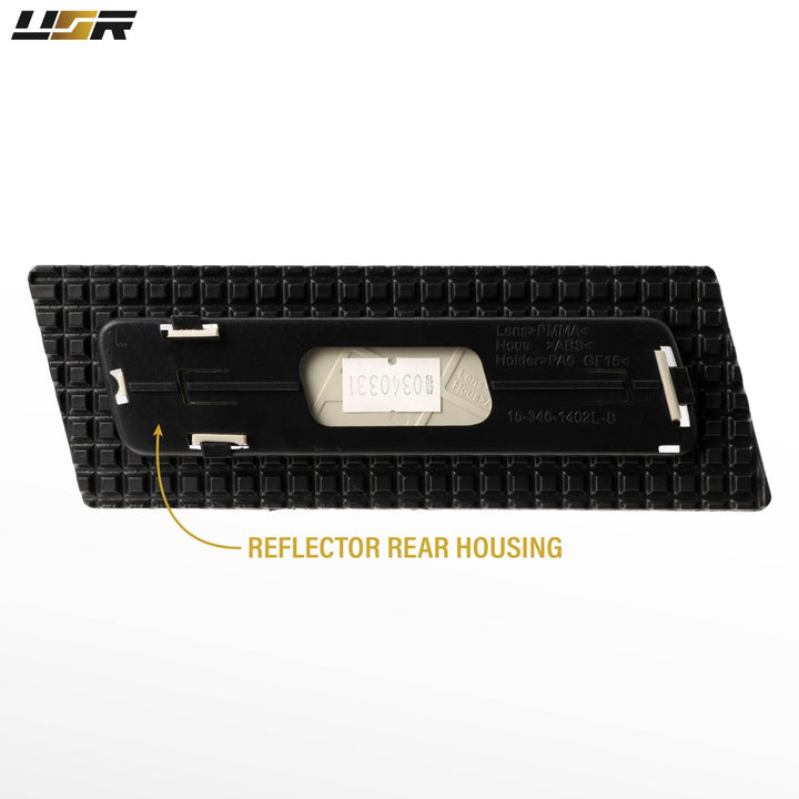 2006 - 2008 Audi A4 / S4 B7 Clear or Smoke Lens Front Bumper Reflector