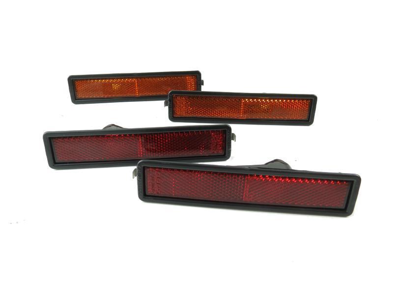 BMW E30 3 Series / E34 5 Series / E32 7 Series Front Amber or Rear Red Bumper Side Marker Light