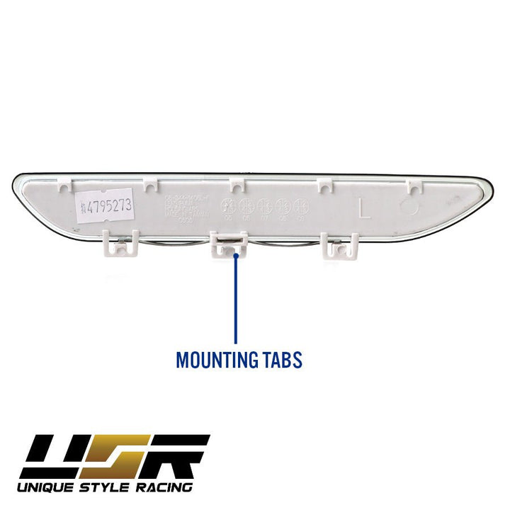 2004 2005 2006 BMW E46 3 Series 2D Coupe/Cabrio Clear or Smoke Lens Bumper Reflector Light

#lens-color_smoke-lens
