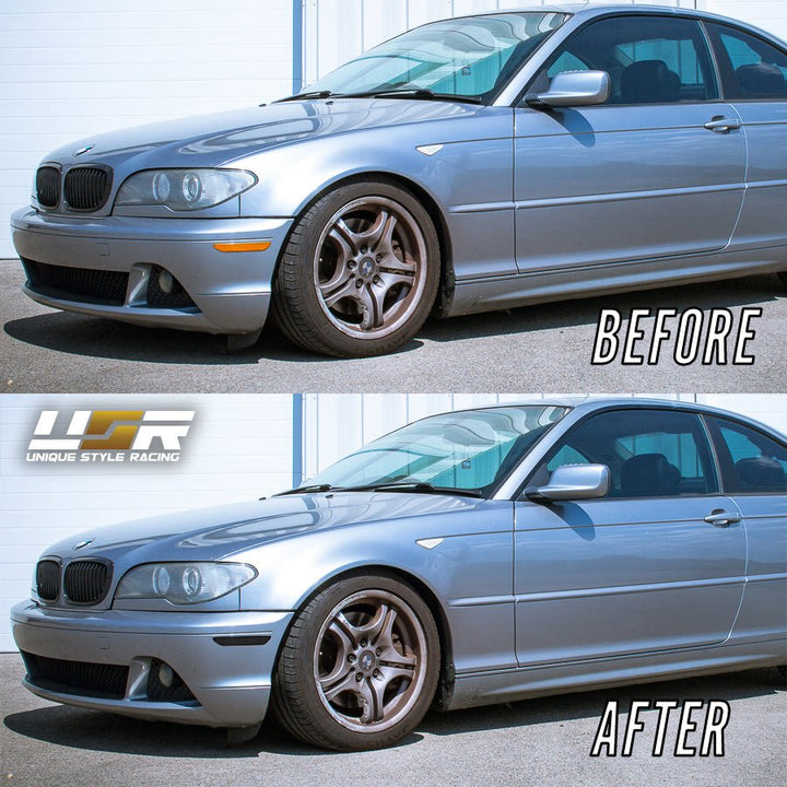 2004 2005 2006 BMW E46 3 Series 2D Coupe/Cabrio Clear or Smoke Lens Bumper Reflector Light

#lens-color_smoke-lens