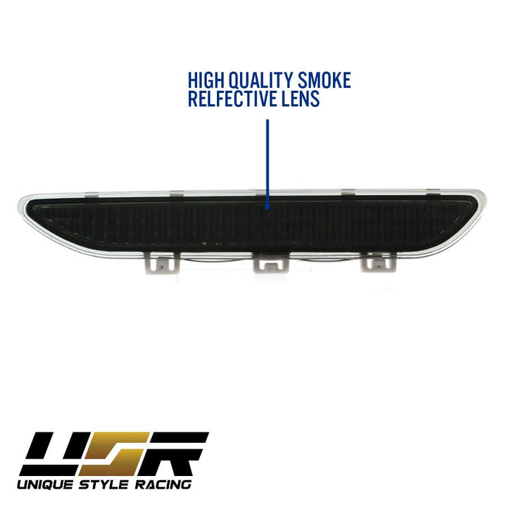 2004 2005 2006 BMW E46 3 Series 2D Coupe/Cabrio Clear or Smoke Lens Bumper Reflector Light

#lens-color_smoke-lens