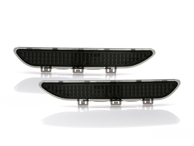 BMW E46 2D/Cabrio Crystal Smoke DEPO Front Bumper Reflector
