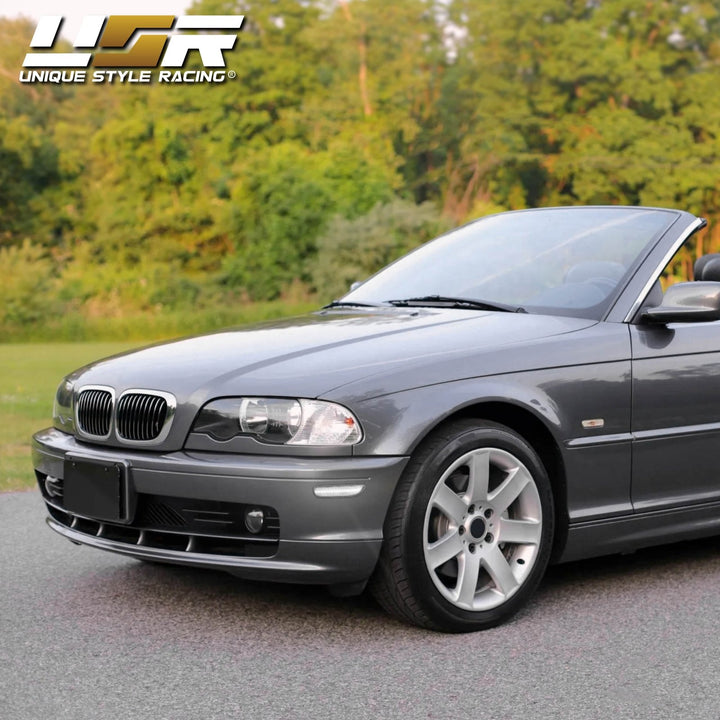 2000 2001 2002 2003 BMW E46 3 Series 2 Door Coupe/Cabrio & 2002 2003 2004 2005 2006 M3 Clear or Smoke Front LED Side Marker Light Bumper Reflector 
#color-combo_clear-lens-white-led