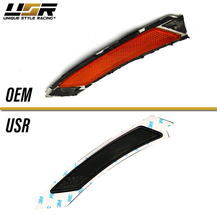 2009 - 2011 BMW E90/E91 4D/5D OE Frost Clear or Smoke Front Bumper Reflector