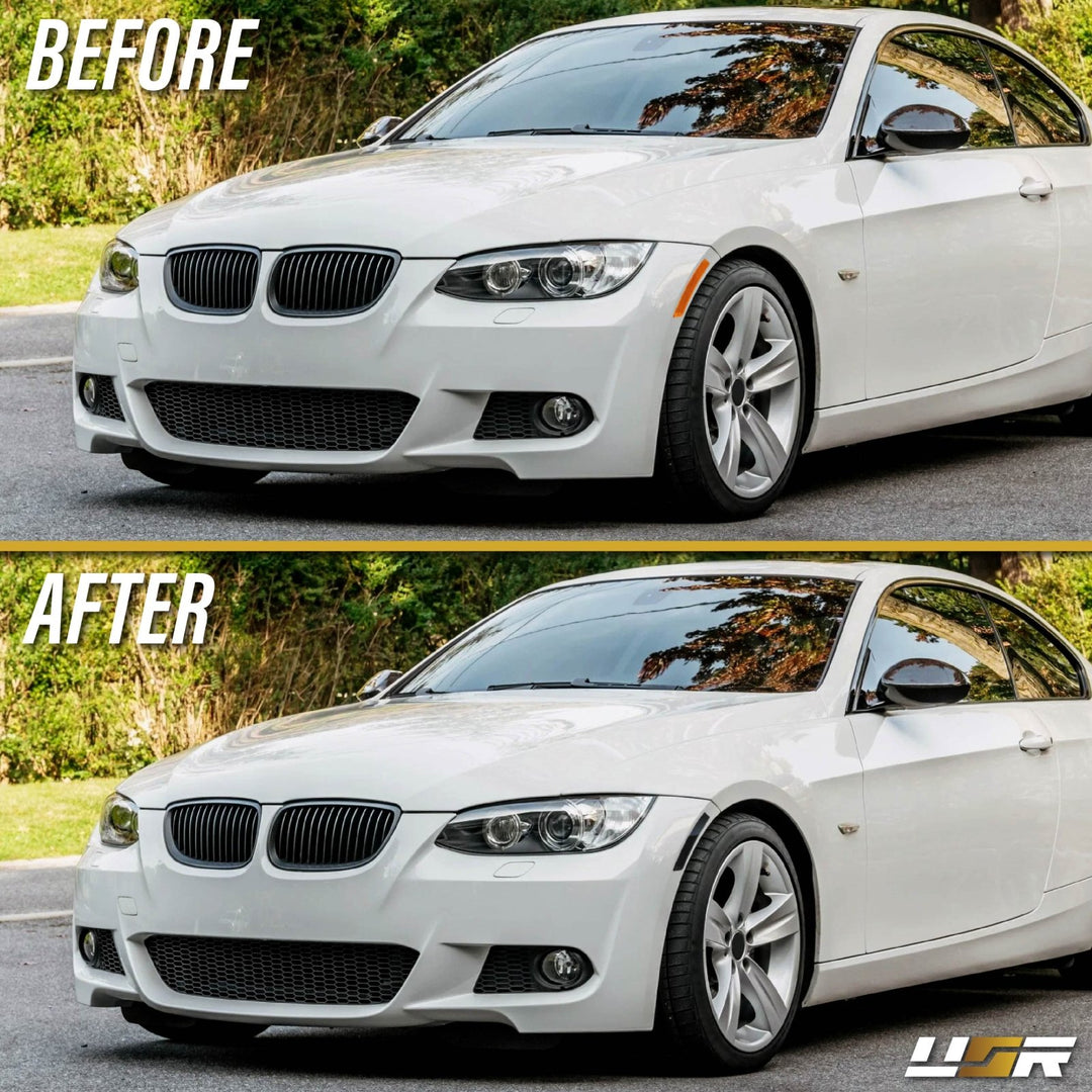 2007 2008 2009 2010 2011 2012 BMW 3 Series E92 2D / E93 Convertible Clear or Smoke Lens Bumper Reflector Light
#lens-color_crystal-smoke-lens