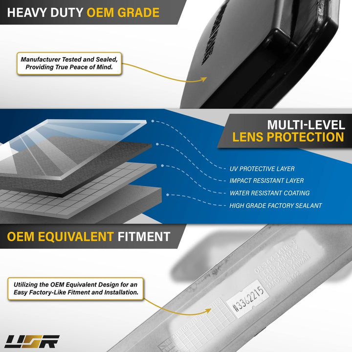 2012 2013 2014 2015 BMW 3 Series F30 / F31 Frosted Clear or Frosted Smoke Lens or Jet Black 668 or Glacier Silver A83 Front Bumper Reflector Light
#lens-color_painted-jet-black-668