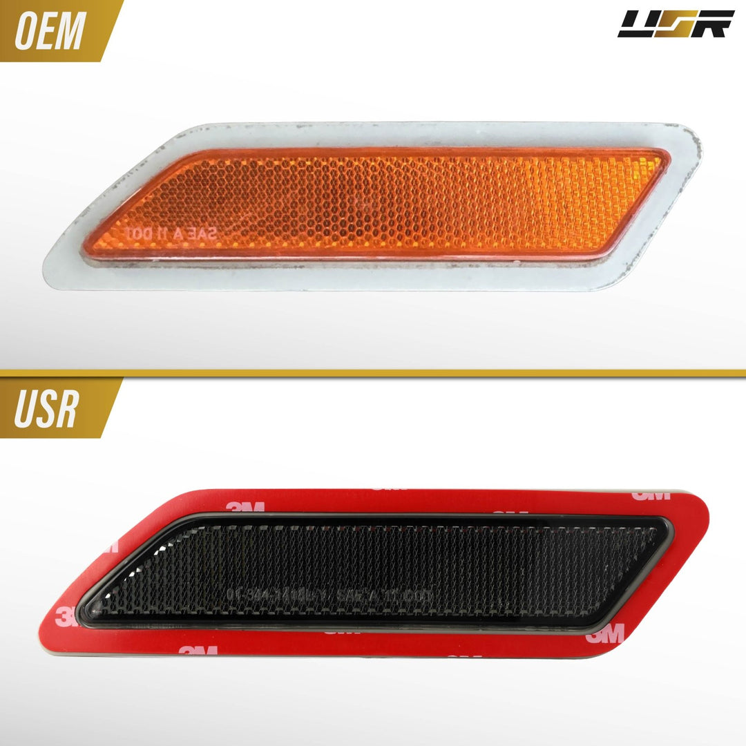 2012 2013 2014 2015 BMW 3 Series F30 / F31 Frosted Clear or Frosted Smoke Lens or Jet Black 668 or Glacier Silver A83 Front Bumper Reflector Light
#lens-color_smoke-lens