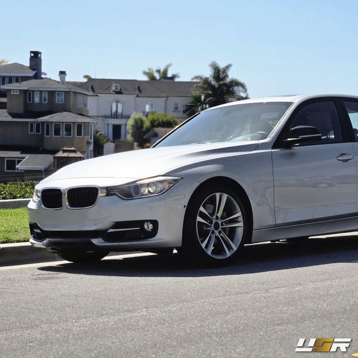 2012 2013 2014 2015 BMW 3 Series F30 / F31 Frosted Clear or Frosted Smoke Lens or Jet Black 668 or Glacier Silver A83 Front Bumper Reflector Light
#lens-color_painted-glacier-silver-a83