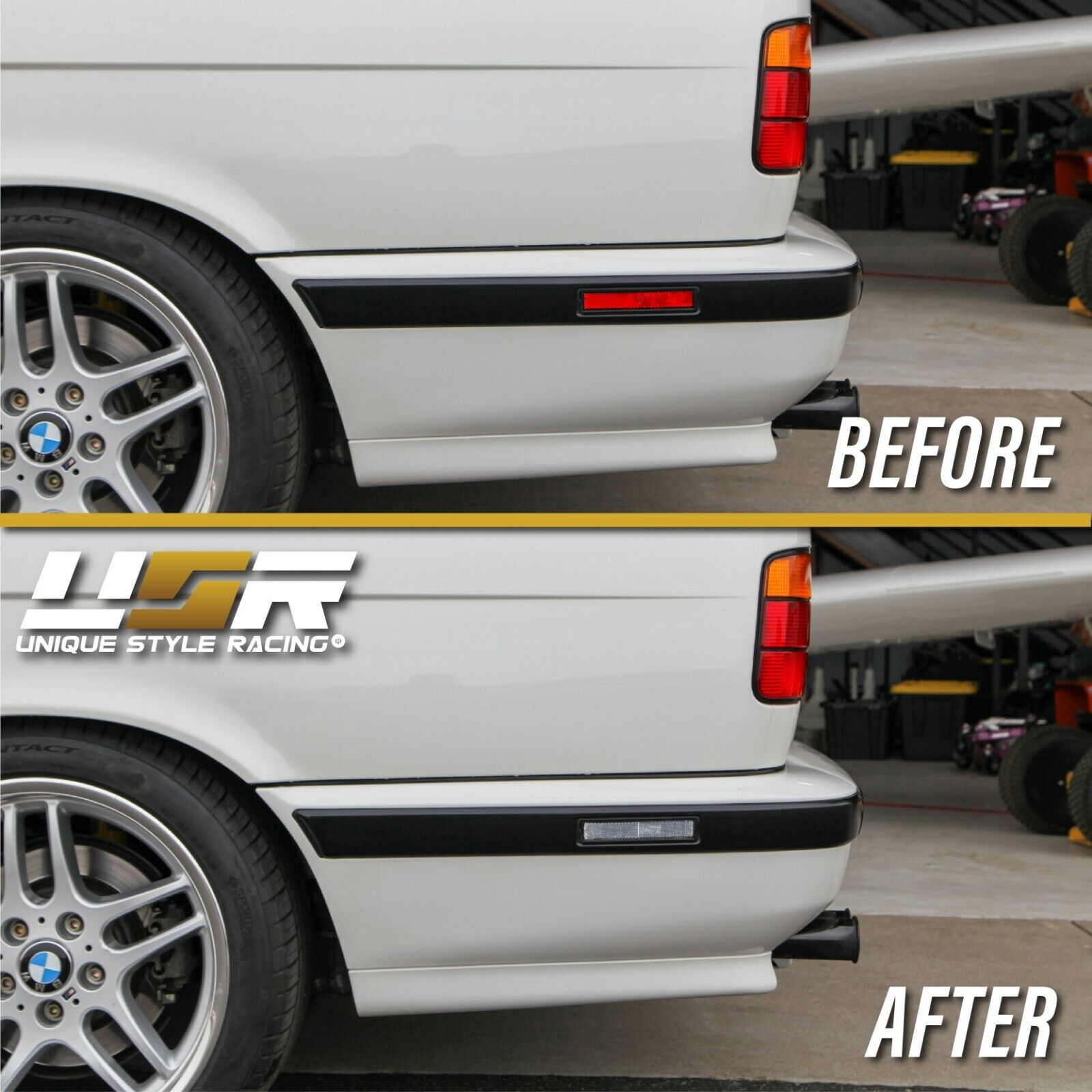 BMW E30 3 Series / E34 5 Series / E32 7 Series Clear or Smoke