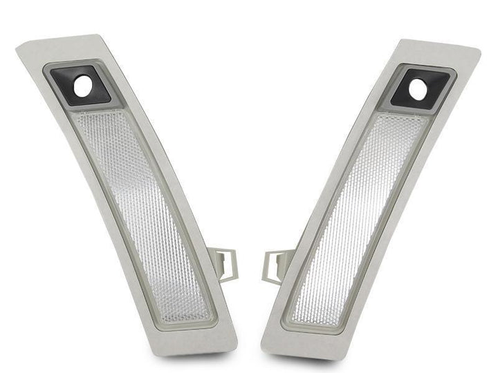 2011 - 2013 BMW X5 E70 With Side Camera Clear or Smoke Front Bumper Reflector Light