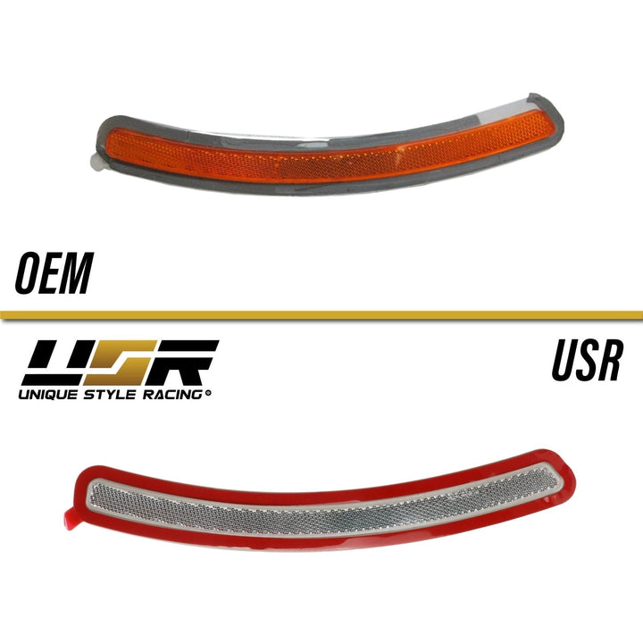 2019 - 2021 BMW G05 X5 Euro Clear or Smoke Lens Front Bumper Reflector Light