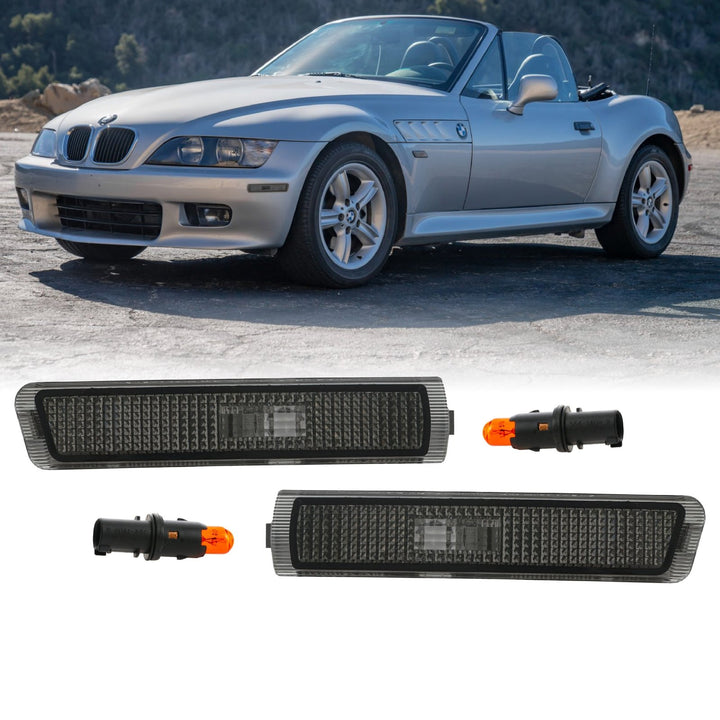1996-2002 BMW Z3 Roadster / M Roadster / M Coupe Clear or Smoke Bumper Side Marker Light

#lens-color_smoke-lens