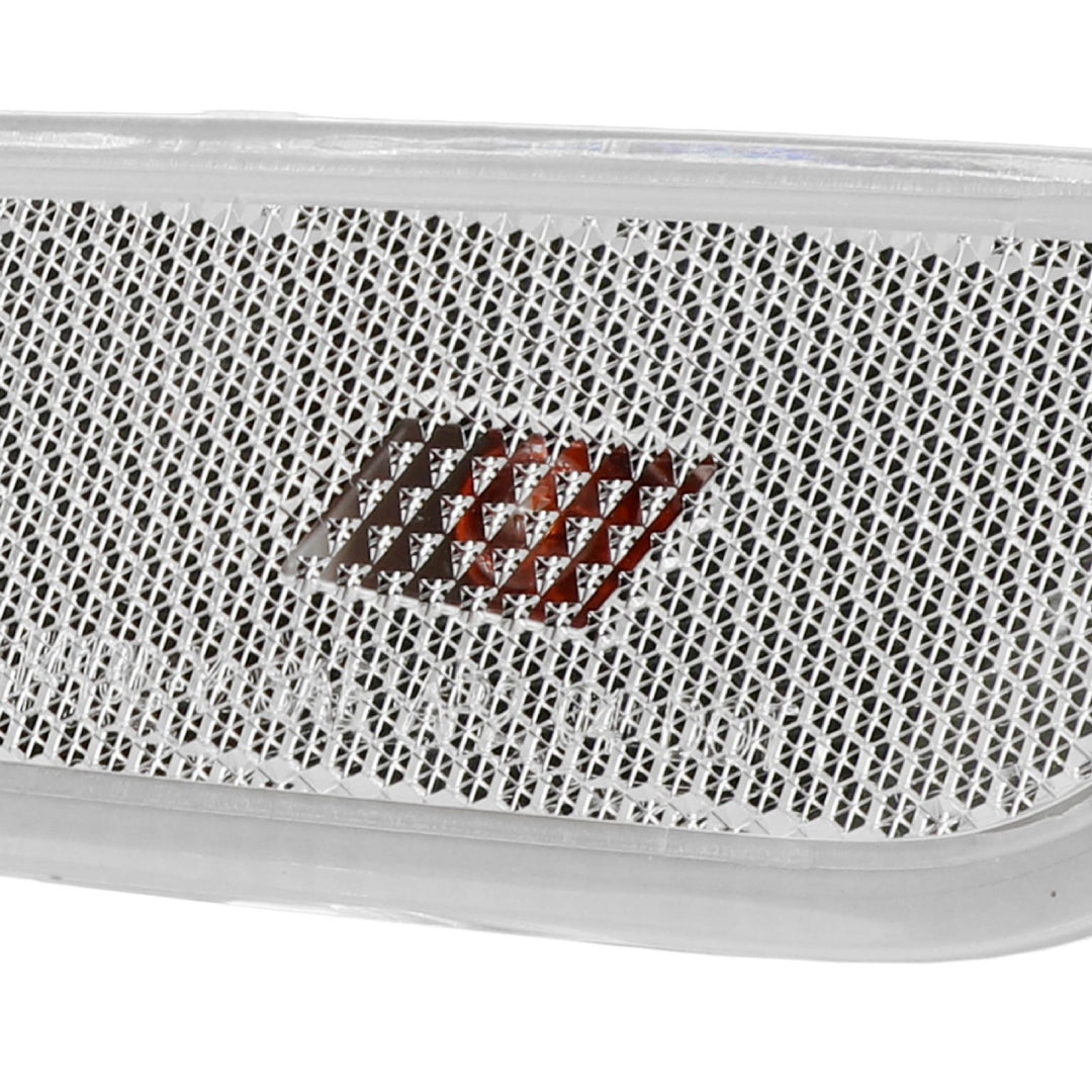 2005-2010 Chevrolet Chevy Corvette Clear Lens Front Bumper Side Marker Lights
