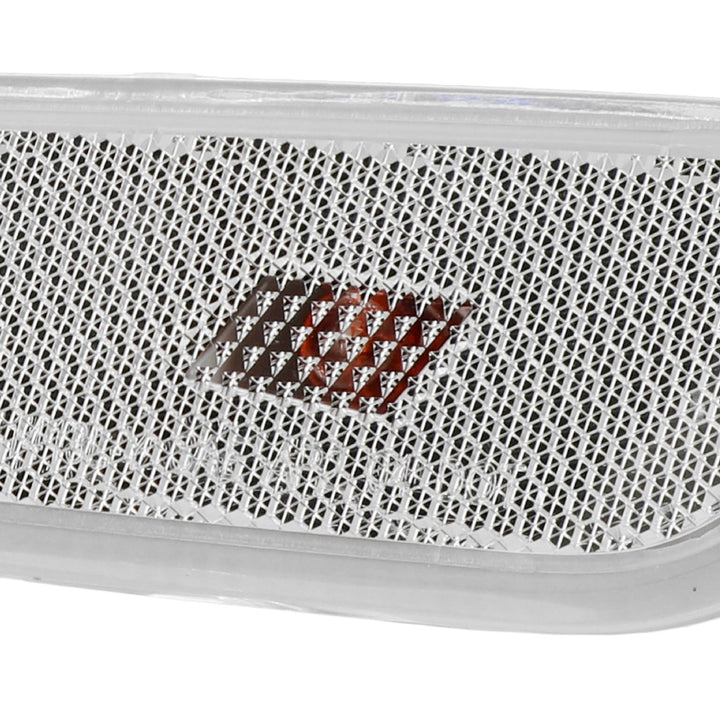 2005-2010 Chevrolet Chevy Corvette Clear Lens Front Bumper Side Marker Lights