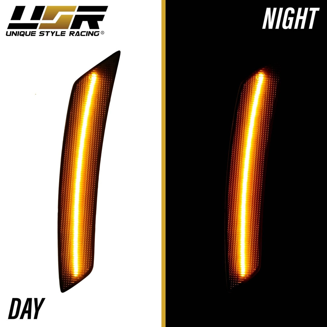 2022 - 2024 Chevrolet Chevy Equinox Front Smoke Lens Amber or White LED Bumper Side Marker Light