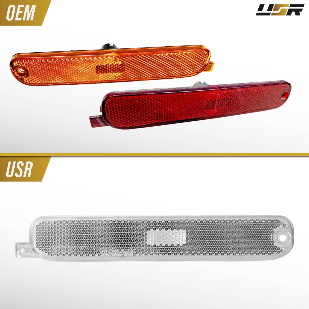 1995-2001 Chevrolet Lumina & 1995-1992 Chevrolet Monte Carlo Front Or Rear Clear Lens Bumper Side Marker Lights