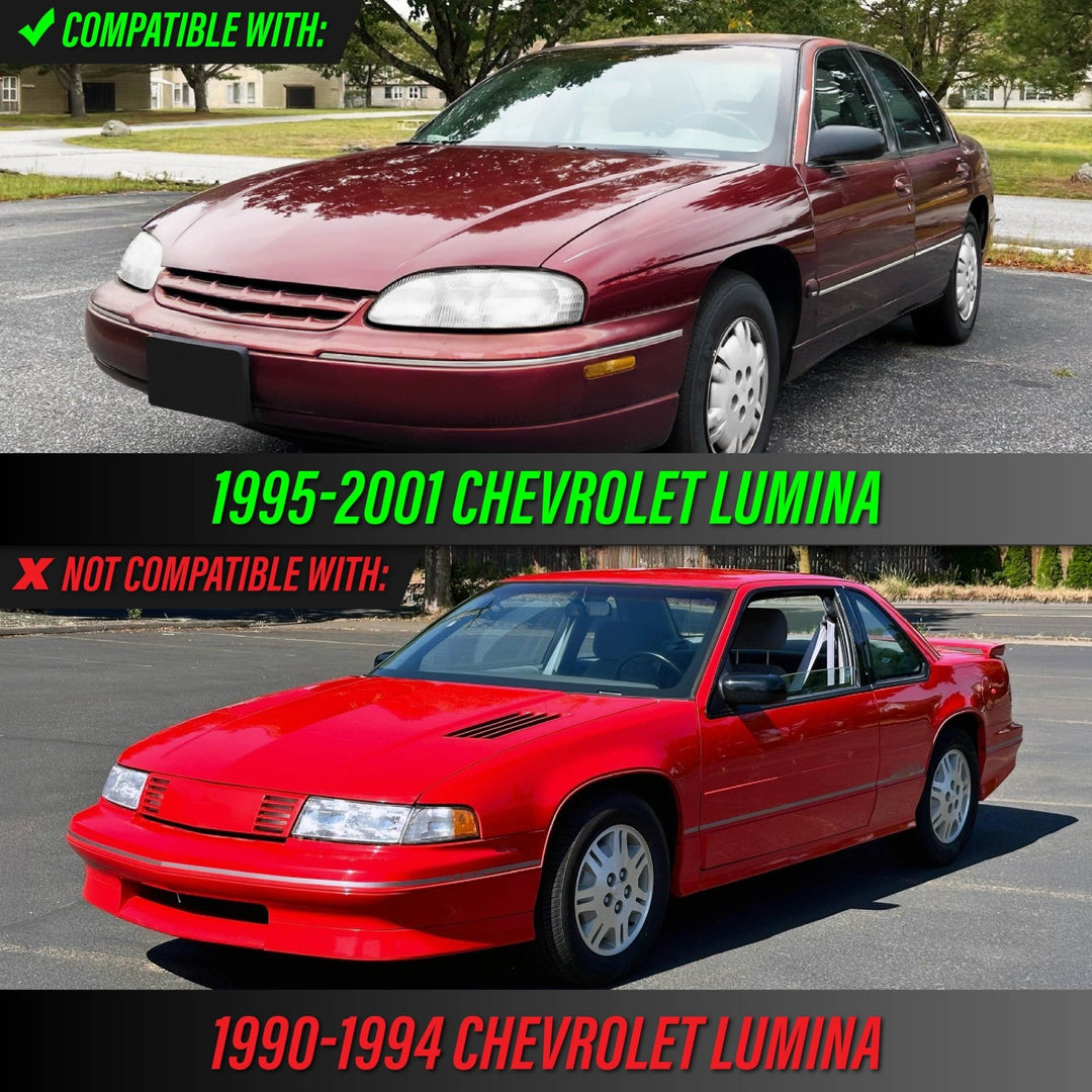 1995-2001 Chevrolet Lumina & 1995-1992 Chevrolet Monte Carlo Front Or Rear Clear Lens Bumper Side Marker Lights