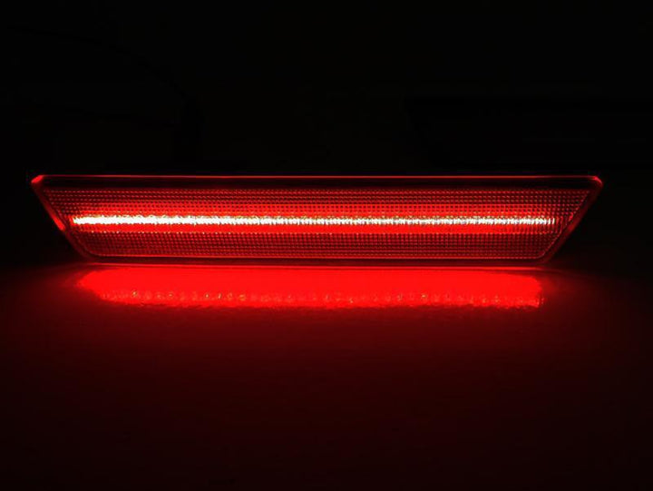 2011 - 2014 Dodge Charger / 2008 - 2014 Dodge Challenger Clear or Smoke Lens Rear Red LED Bumper Side Marker Light