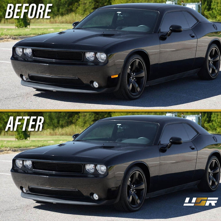 2008 2009 2010 2011 2012 2013 2014 Dodge Challenger R/T R T SRT8 SRT 8 Clear or Smoke Bumper Side Marker Light

#lens-color_smoke-lens