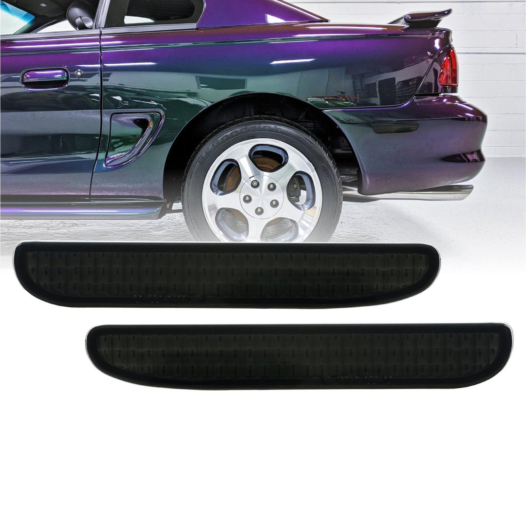 1994 - 1998 Ford Mustang Clear or Smoke Rear Bumper Side Marker Reflector