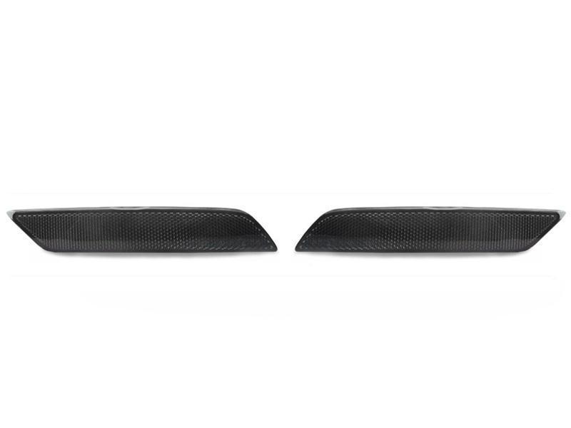 2013 - 2015 Honda Civic 4 Door Sedan & Hybrid Smoke Rear Bumper Reflectors