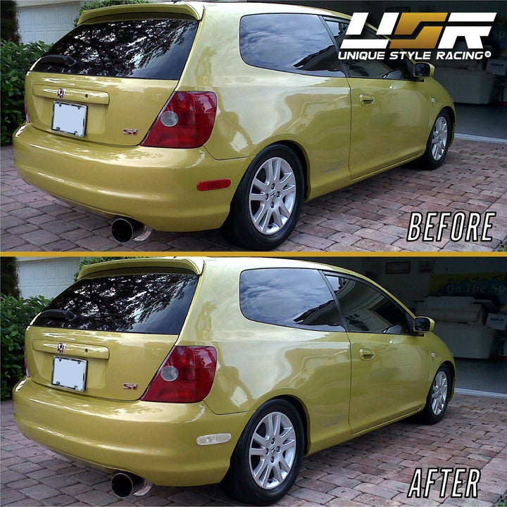 2002 - 2005 Honda Civic SI EP3 / EP 3DR Clear or Smoke Front / Rear Bumper Side Marker Lights