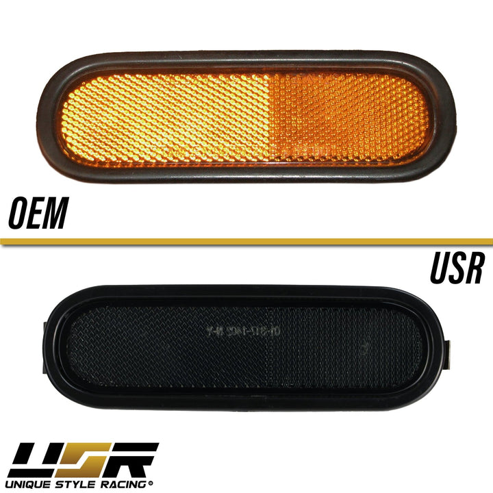 1993 - 1997 Honda Del Sol Clear or Smoke Front Bumper Side Marker Lights